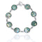 Round Ancient Roman Glass Toggle Bracelet