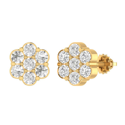 Christa Diamond Stud Earrings
