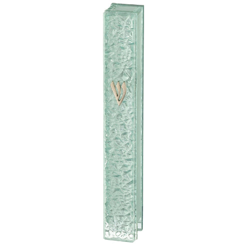 Glass Mezuzah with Silicon Cork