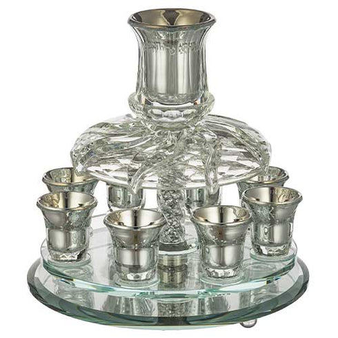 Crystal Wine Kiddush Fountain