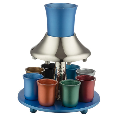 Anodized Aluminum Rainbow Kiddush Fountain