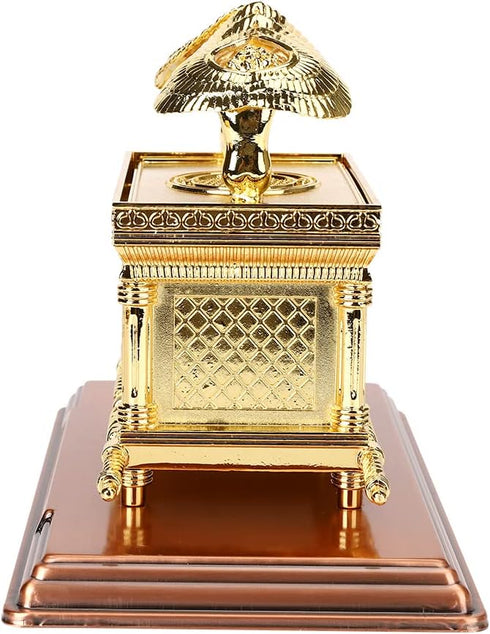 The Ark of The Covenant Replica Gold Plated Statue with Contents