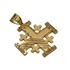 14K Gold Arda Filigree Jerusalem Cross Necklace