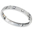 14kWhite Gold Pave Diamond Love Bracelet