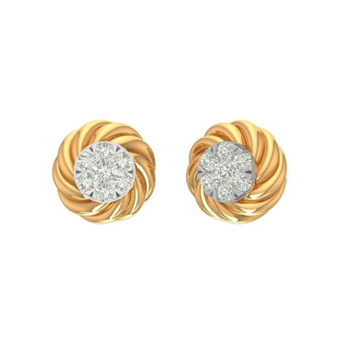 Caterina Diamond Stud Earrings