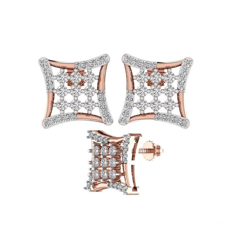 Luisa Diamond Stud Earrings