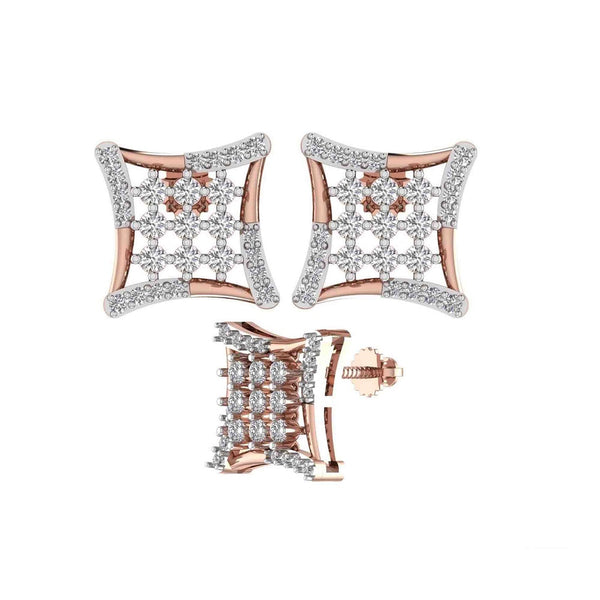 Luisa Diamond Stud Earrings