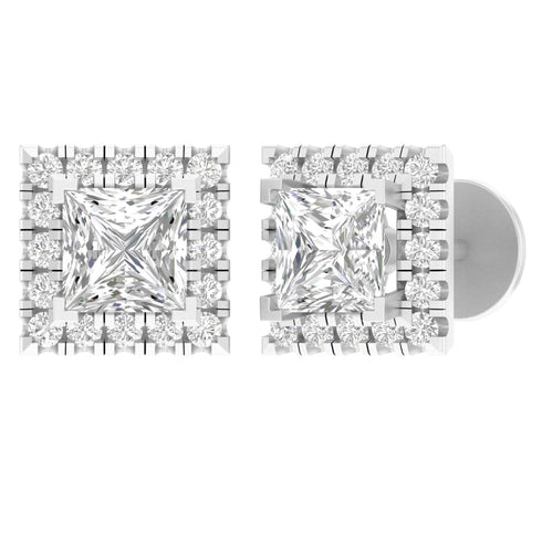 Daisy Diamond Stud Earrings