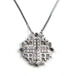 Sterling Classic Jerusalem Cross Opening Magnetic Necklace