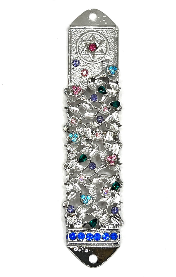 Contemporary Star Of David Mezuzah