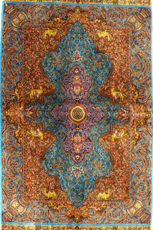 Cyrus Fine Persian Silk Carpet
