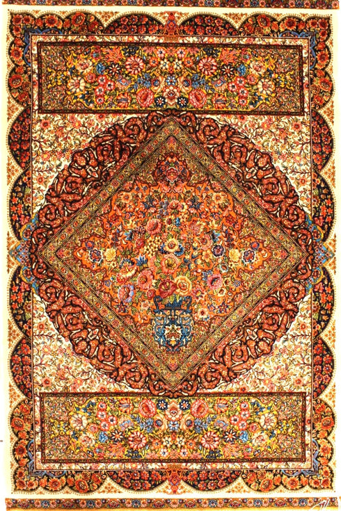 Ardeshir Fine Persian Silk Carpet