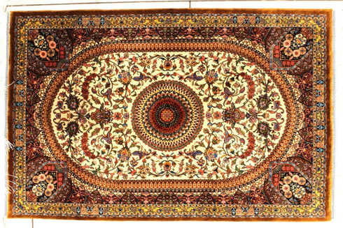 Azar Fine Persian Silk Carpet