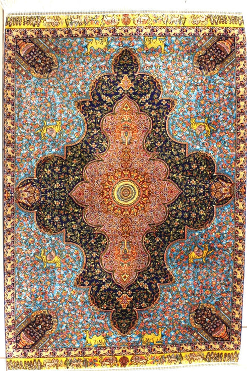 Afshin Fine Persian Silk Carpet