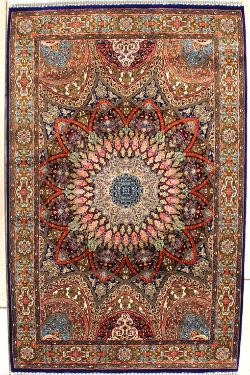 Alborz Fine Persian Silk Carpet