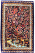 Tree Of Life Exceptionally Fine Persian Silk Carpet