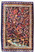 Tree Of Life Exceptionally Fine Persian Silk Carpet