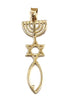 14k Gold Messianic "Grafted In" Necklace