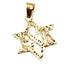 14k Gold ‘JESUS Star of David’ Necklace