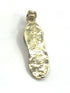 14K Gold Jesus Christ Sandal Necklace