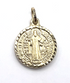 14K Gold Jesus With Jerusalem Cross Medallion Necklace