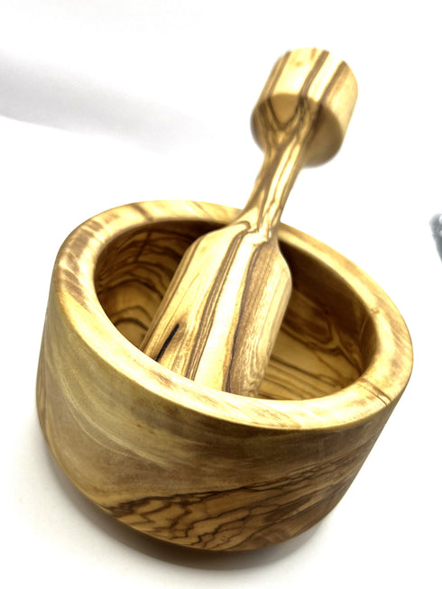 Olive Wood Pestle and Mortar
