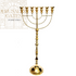 Gold Plated Huge Oil Menorah IN