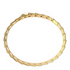 14K Gold With Diamond Snake Bangle