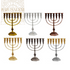 Aluminum 7 Branch Temple Menorah 42 CM