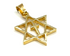 14k Gold Messianic "Star of David With Cross Necklace