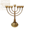 Elegant Gold Plated 7 Branch Menorah 28 CM