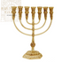 Luxury Jerusalem Temple 7 Branch Menorah