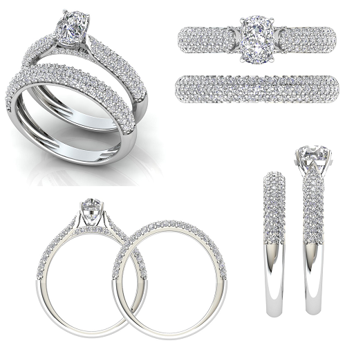 Amal Diamond Engagement Set