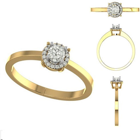 Alessandra Diamond Engagement Ring