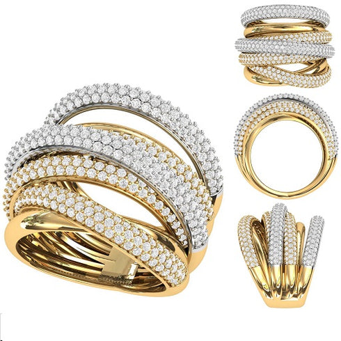 Barbarella Diamond Engagement Ring