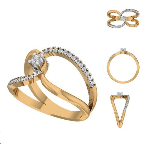 Aldina Diamond Engagement Ring