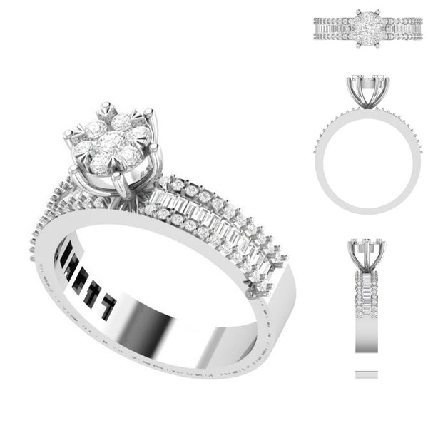 Emilia Diamond Engagement Ring