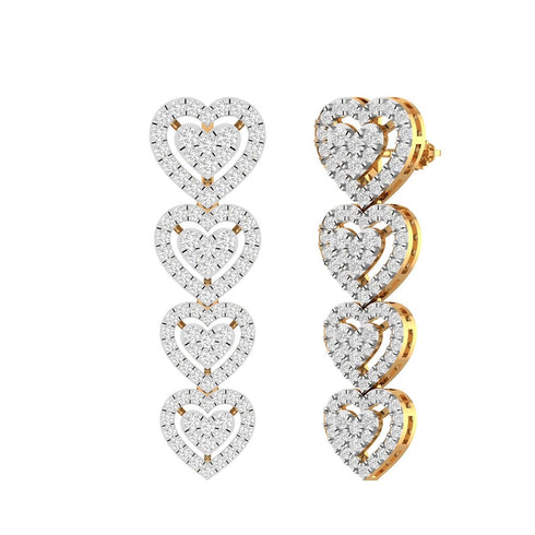 Juliya Diamond Drop Earrings