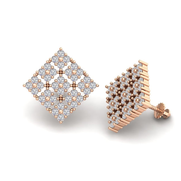 Bea Diamond Stud Earrings