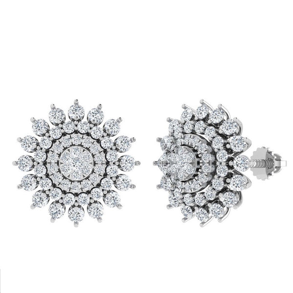 Ayse Diamond Stud Earrings