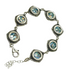 Eye Shape Roman Glass Bracelet