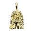 14K Gold Jesus Christ Face Necklace