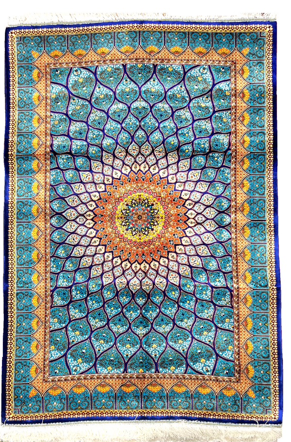 Anahita Fine Persian Silk Carpet