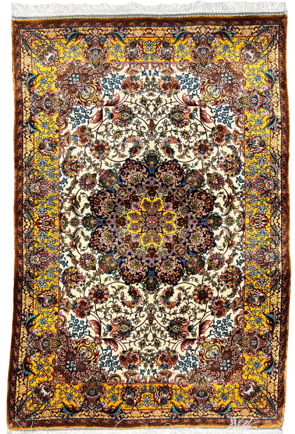 Darius Fine Persian Silk Carpet