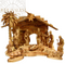 14 Piece Olive Wood Nativity Set