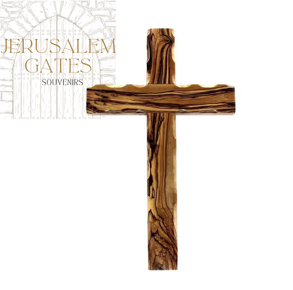 Traditional Olive Wood Cross