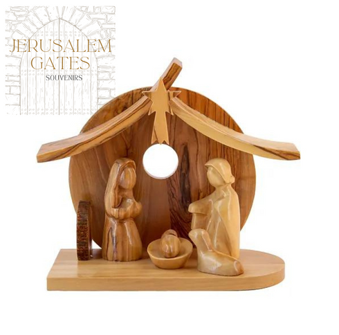 Nativity Scene Faceless figures