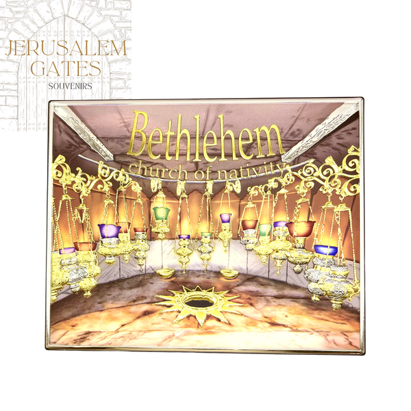 The Church of the Nativity Ceramic Icon