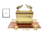 The Ark of The Covenant Replica Gold Plated Statue with Contents