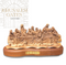 Masterpiece Last Supper Olive Wood Statue